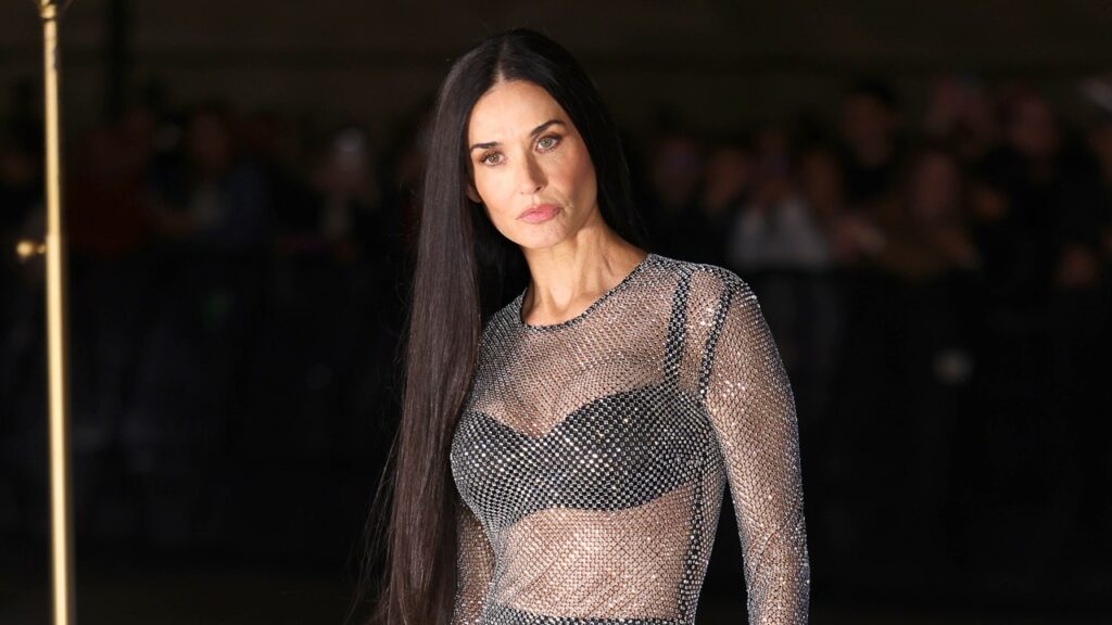 Demi Moore et sa maîtrise des transparences dans la soixantaine et au-delà